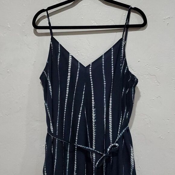 Banana Republic Trapeze Belted Maxi Dress Size XL - Picture 3 of 13